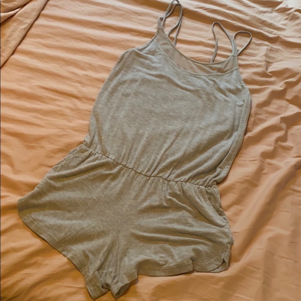 Alo yoga gray romper